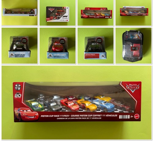 Cars pixar disney mattel set - disney,